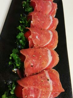 簡単前菜☆クリームチーズ生ハム巻き-レシピのメイン写真