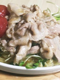 市販麺で!新食感!トロ〜リ★冷やし中華-レシピのメイン写真