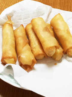 焼きリンゴ春巻き☆おやつ☆-レシピのメイン写真