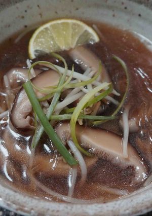 しいたけのスープ-レシピのメイン写真