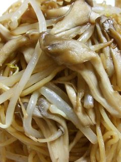 もやしと舞茸の醤油焼きそば-レシピのメイン写真