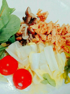 常備菜/蒸し鶏のたれ漬け-レシピのメイン写真