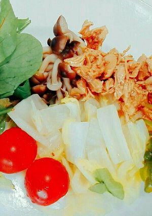 常備菜/蒸し鶏のたれ漬け-レシピのメイン写真