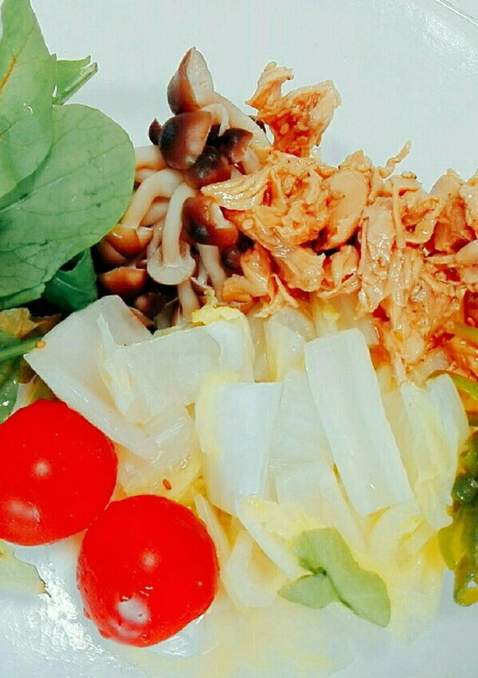 常備菜/蒸し鶏のたれ漬け-レシピのメイン写真