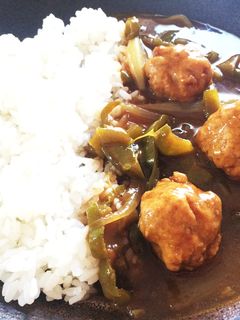 スタミナ ピーマンカレー-レシピのメイン写真