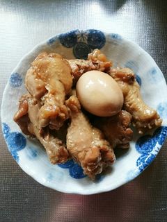 〇我が家の定番 鶏手羽元のさっぱり煮〇-レシピのメイン写真