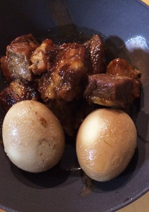 沖縄の味 圧力鍋で時間短縮 豚の角煮-レシピのメイン写真