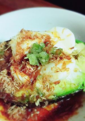 簡単 美味しい♪アボカド温玉♪-レシピのメイン写真