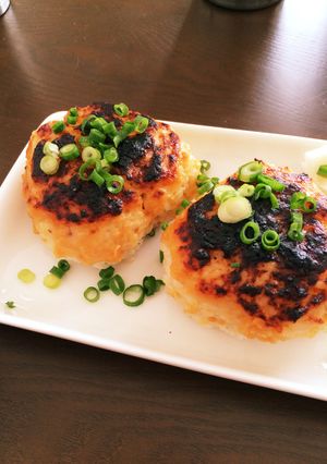 残りご飯で☆味噌マヨ焼おにぎり-レシピのメイン写真