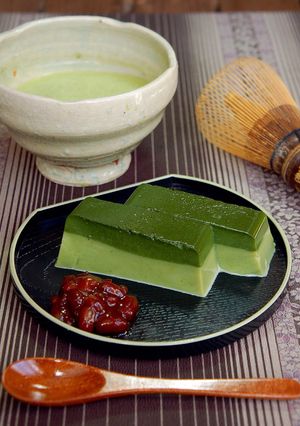簡単◆二層の抹茶ミルクゼリー-レシピのメイン写真