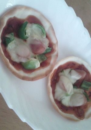 餃子皮ピザ-レシピのメイン写真