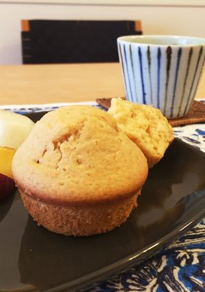 30分で焼ける♡きなこのふわふわマフィン-レシピのメイン写真