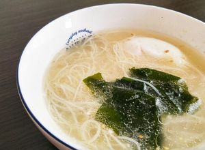 とりがらラーメン風♪冷やしそうめん-レシピのメイン写真