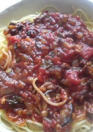 残り物夏野菜の冷製パスタ-レシピのメイン写真