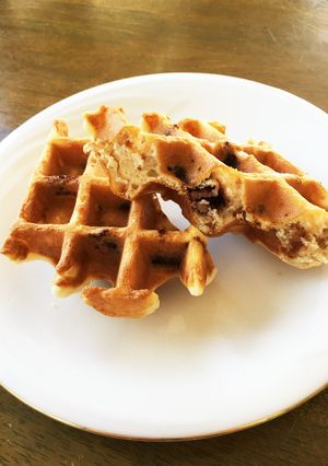 ★コストコHMでチョコとくるみワッフル★-レシピのメイン写真