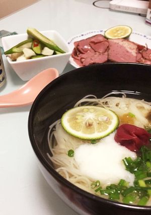 簡単過ぎ！にゅうめん♥-レシピのメイン写真