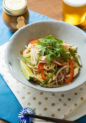 ピーナッツハニー和え麺-レシピのメイン写真