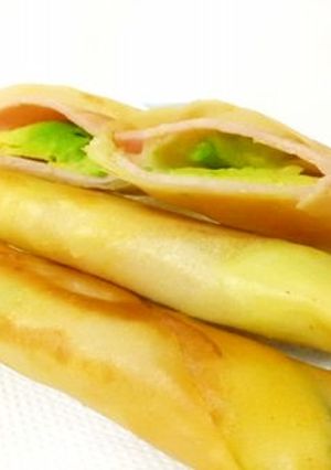 *アボカドとハムチーズの春巻き*-レシピのメイン写真