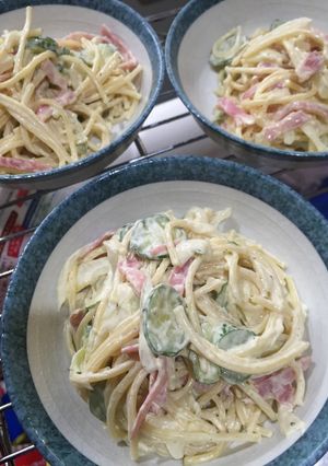 基本形の？(ポテトサラダ系)パスタサラダ-レシピのメイン写真