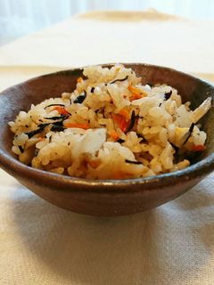 ひじきの炊き込みご飯-レシピのメイン写真