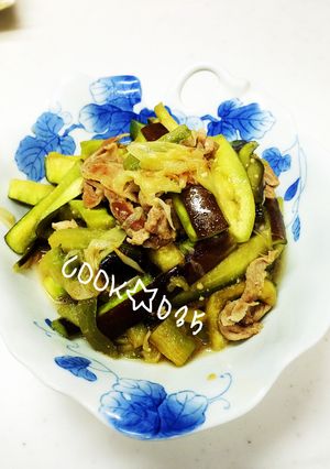 ナスと豚肉の麺つゆ炒め-レシピのメイン写真
