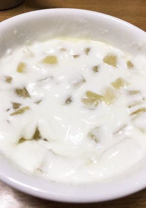 ＊ハニーバターな梨 ヨーグルトかけ＊-レシピのメイン写真