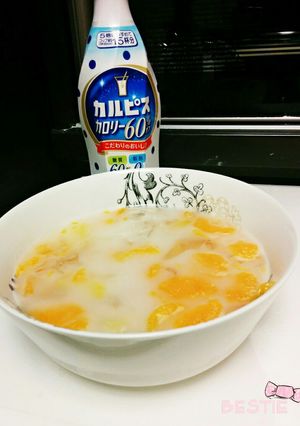 シュワシュワ炭酸入りフルーツポンチ☆-レシピのメイン写真