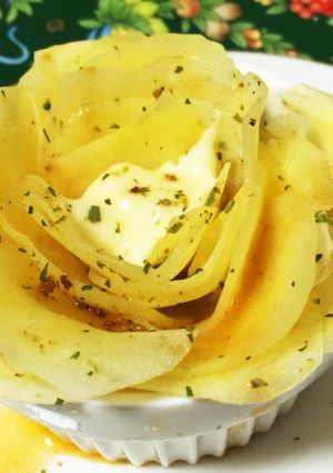 超〜簡単♡レンジでローズポテトサラダ-レシピのメイン写真