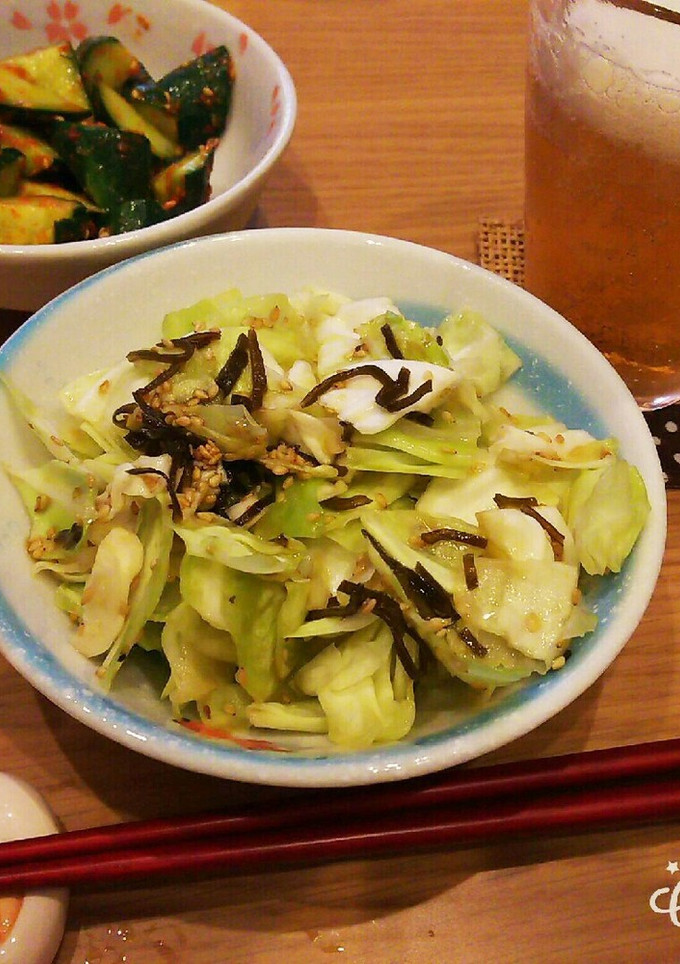 簡単おつまみ☆塩昆布で旨塩きゅうり-レシピのメイン写真