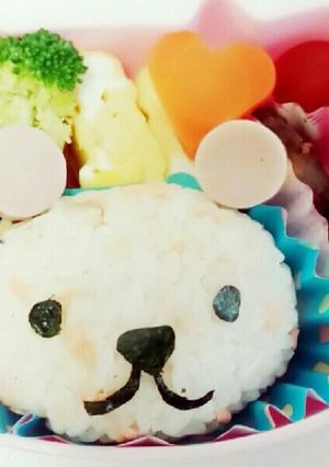 簡単キャラ弁♪可愛いクマさん♪-レシピのメイン写真