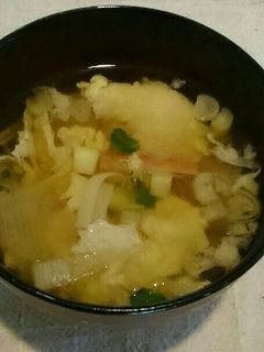 ふわふわ玉子の具沢山スープ♪(*^^*)-レシピのメイン写真