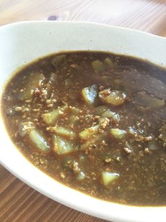 パパイヤのキーマカレー-レシピのメイン写真