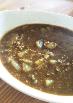パパイヤのキーマカレー-レシピのメイン写真