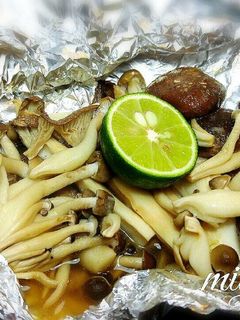 キノコのホイル焼き♪-レシピのメイン写真