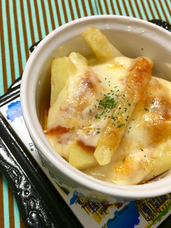 チージーフライ風♬じゃがいものチーズ焼き-レシピのメイン写真