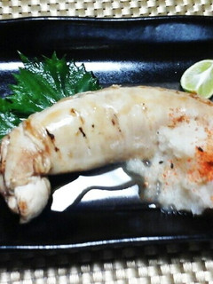 鮭白子焼き-レシピのメイン写真