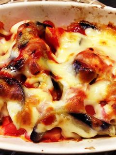 トマトとナスのチーズ焼き-レシピのメイン写真