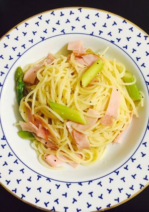 アスパラのペペロンチーノ-レシピのメイン写真