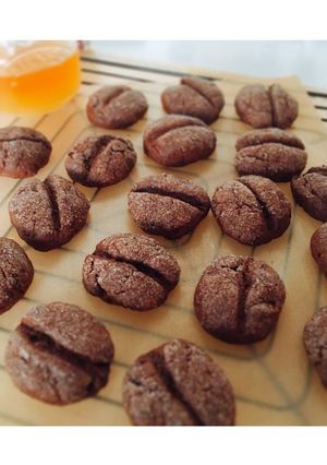 自家製酵母で*カフェモカクッキー*-レシピのメイン写真