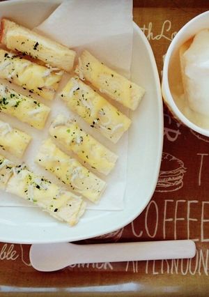 1歳からのꉂ超簡単あおさのスティックパン-レシピのメイン写真
