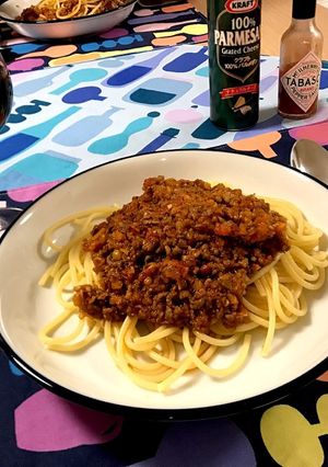 夫の作る超美味しい絶品ミートソース-レシピのメイン写真