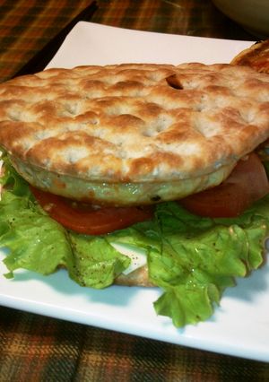 鮭とお豆腐のマヨハンバーグサンド-レシピのメイン写真