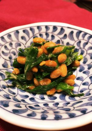 簡単！栄養満点！【にら納豆】-レシピのメイン写真