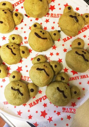 アボカドでカエルパン (ゆっくり発酵)-レシピのメイン写真