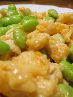 枝豆の炒り卵焼き~♪-レシピのメイン写真
