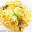本場イタリアから!花ズッキーニのパスタ