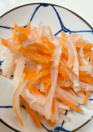 簡単！おせち①紅白なます-レシピのメイン写真