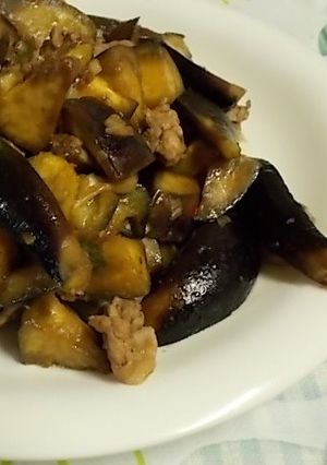 豚肉とナスの甜麺醤炒め-レシピのメイン写真