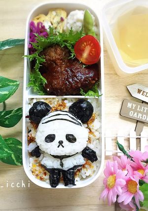 キャラ弁！おじぱんだ-レシピのメイン写真
