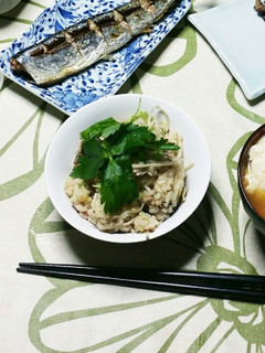 秋刀魚ご飯-レシピのメイン写真
